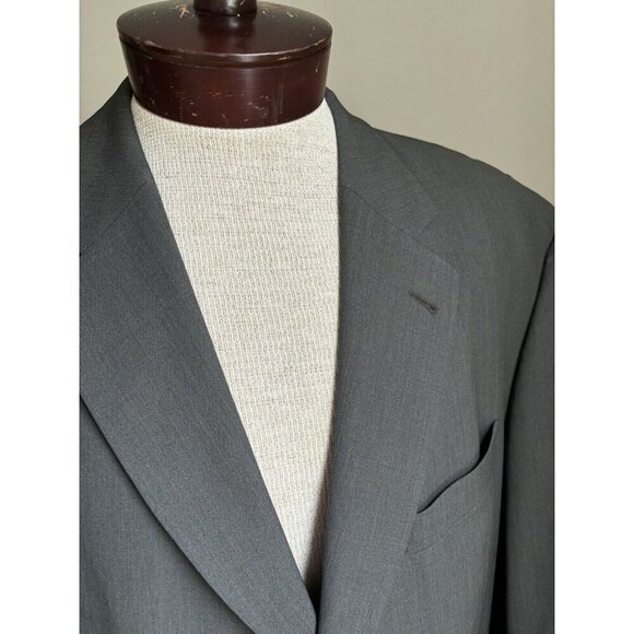 Hugo Boss Mens Blazer Wool Sport Coat US Sz 46L Einstein Sigma Super 110 MINT! - Picture 5 of 14